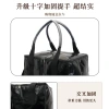 Pull-handle shopping bag, folding storage, hand-held tugboat luggage, outdoor business travel bag, large-capacity camping storage bag details Picture